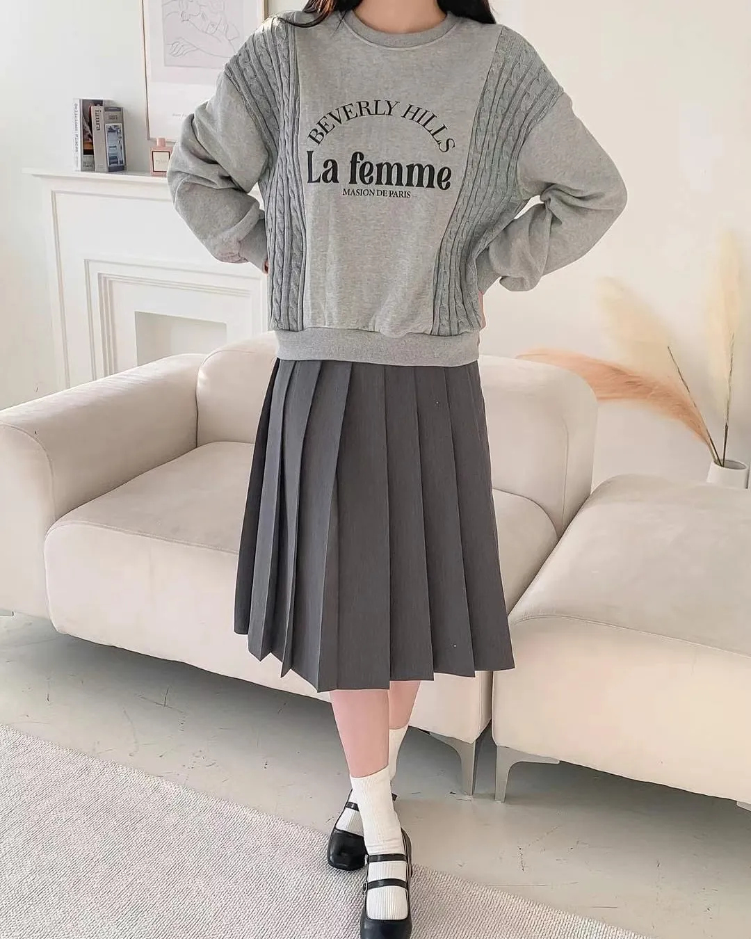 正韓-針織毛衣編織混搭衣봄니트MTM 