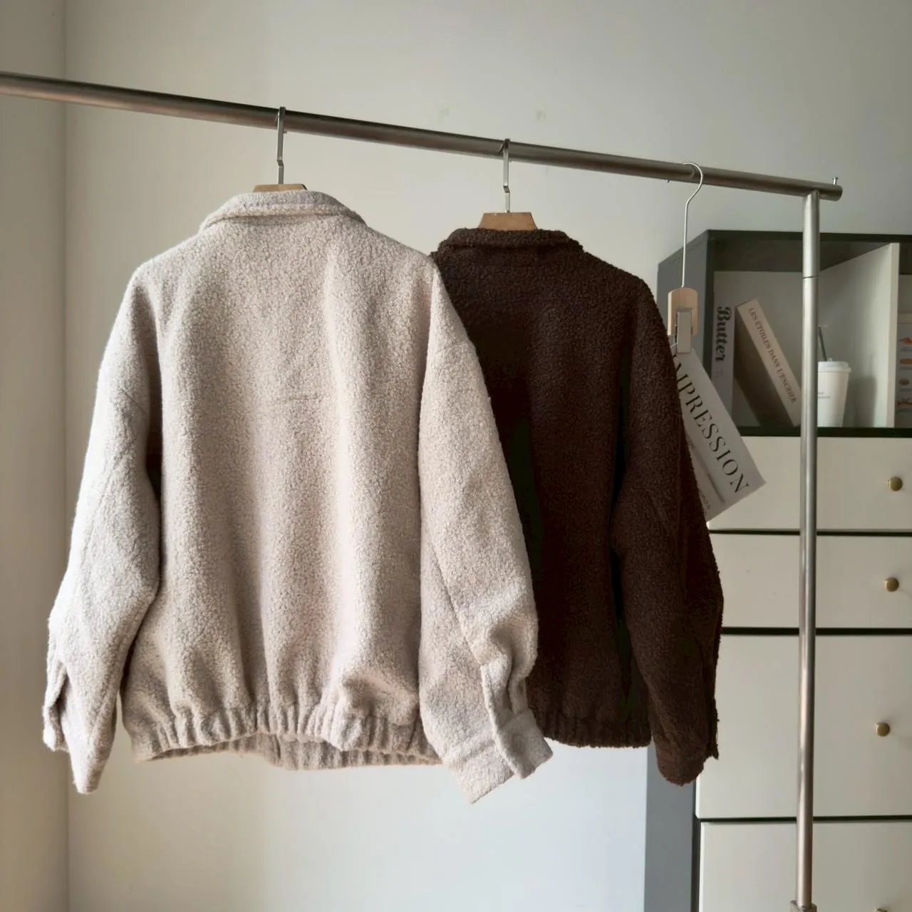 質感毛料面料外套