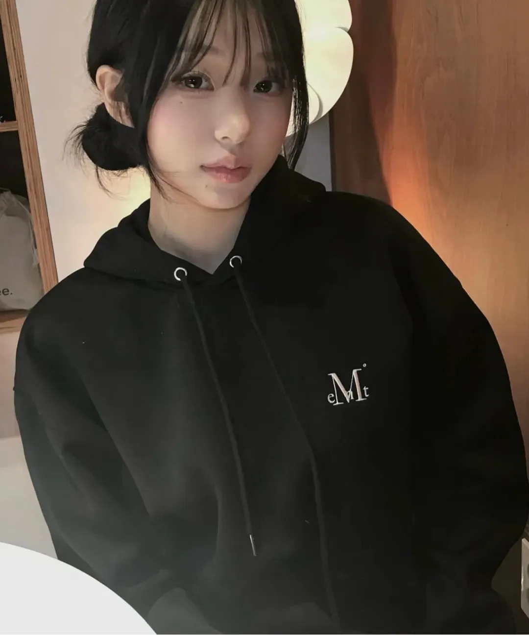 【預購】 MUCENT SIGNATURE BASIC LOGO HOOD T UNISEX 素面 男女同款 情侶帽踢