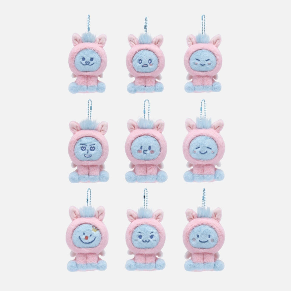 Super Junior - 14 紅馬Junior玩偶鑰匙圈 下單直接備注成員名！