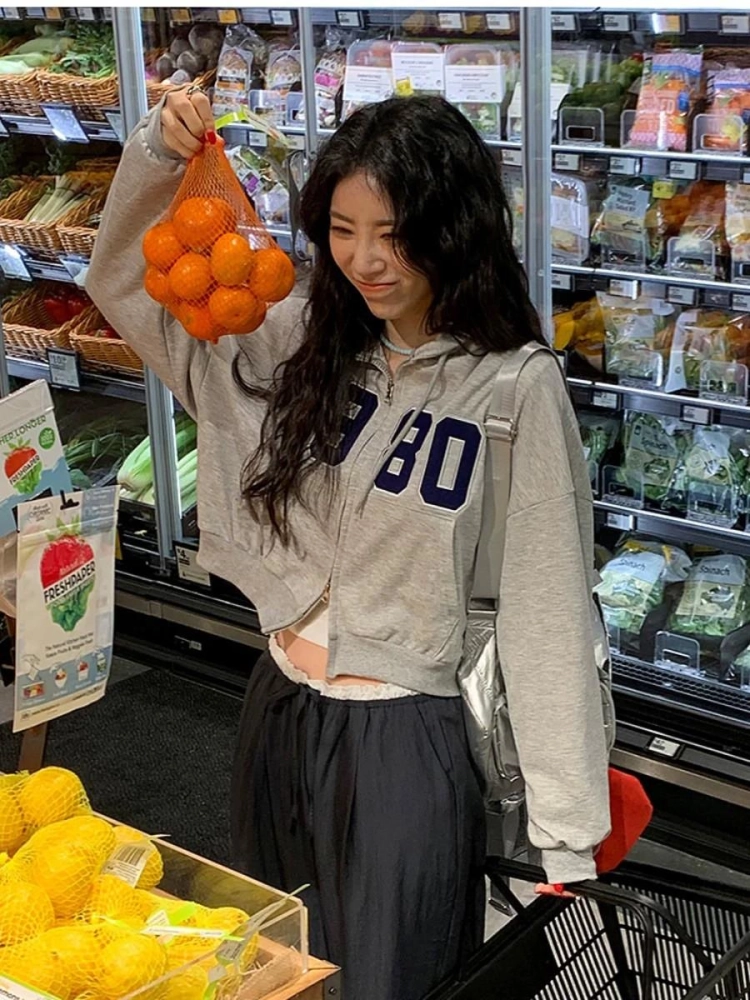 正韓1980連帽寬鬆版外套