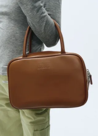 CLASSIC LOGO SQAURE TOTE BAG