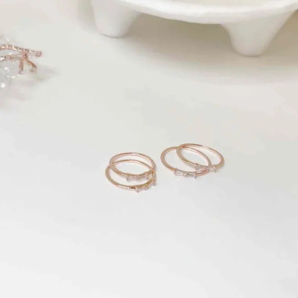 領結長鑽百搭戒指（合金）