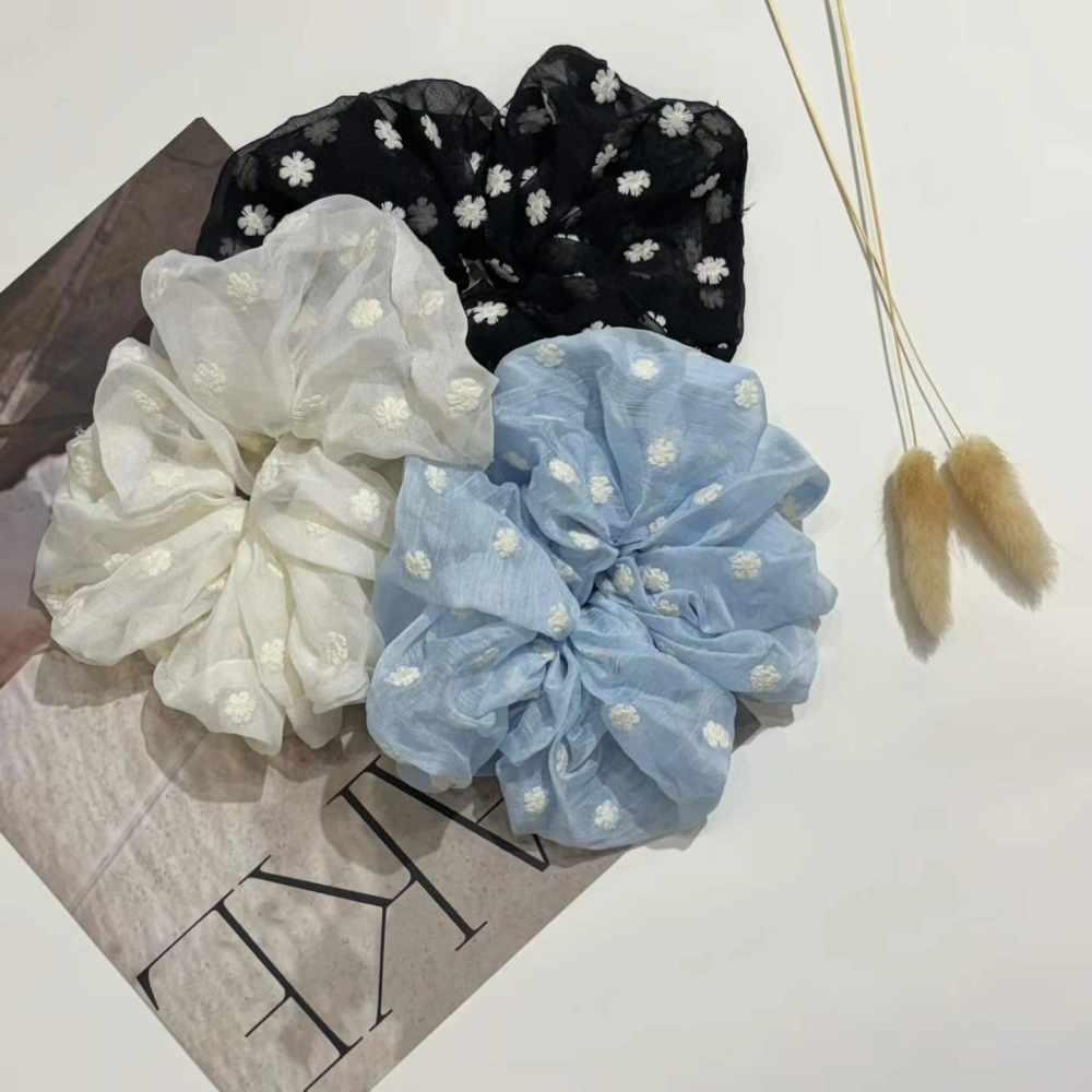 正韓刺繡雛菊大腸圈