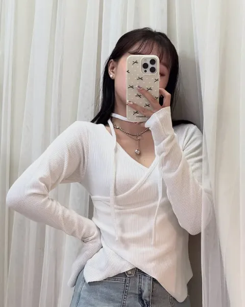 正韓纏繞式頸鍊套