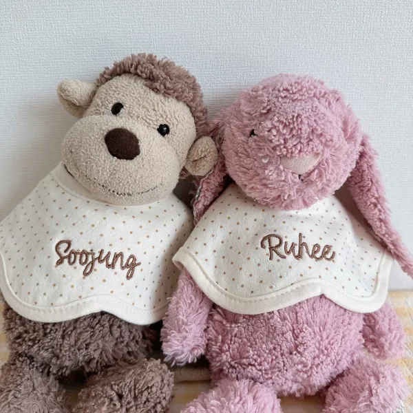 韓國客製化-正韓嬰兒口水巾 