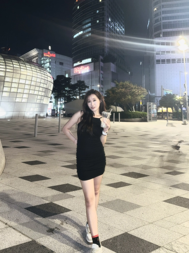 ️歐美性感修身顯瘦褶皺包臀連衣裙