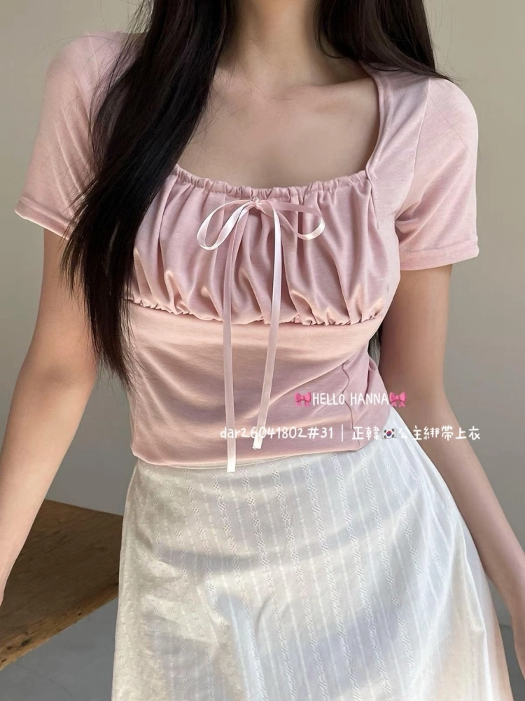 正韓公主綁帶上衣